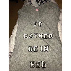 PINK Victoria's Secret Intimates & Sleepwear - Victoria’s Secret PINK gray sleep shirt sz M PINK Victoria's Secret Intimates & Sleepwear - Victoria’s Secret PINK gray sleep shirt sz M